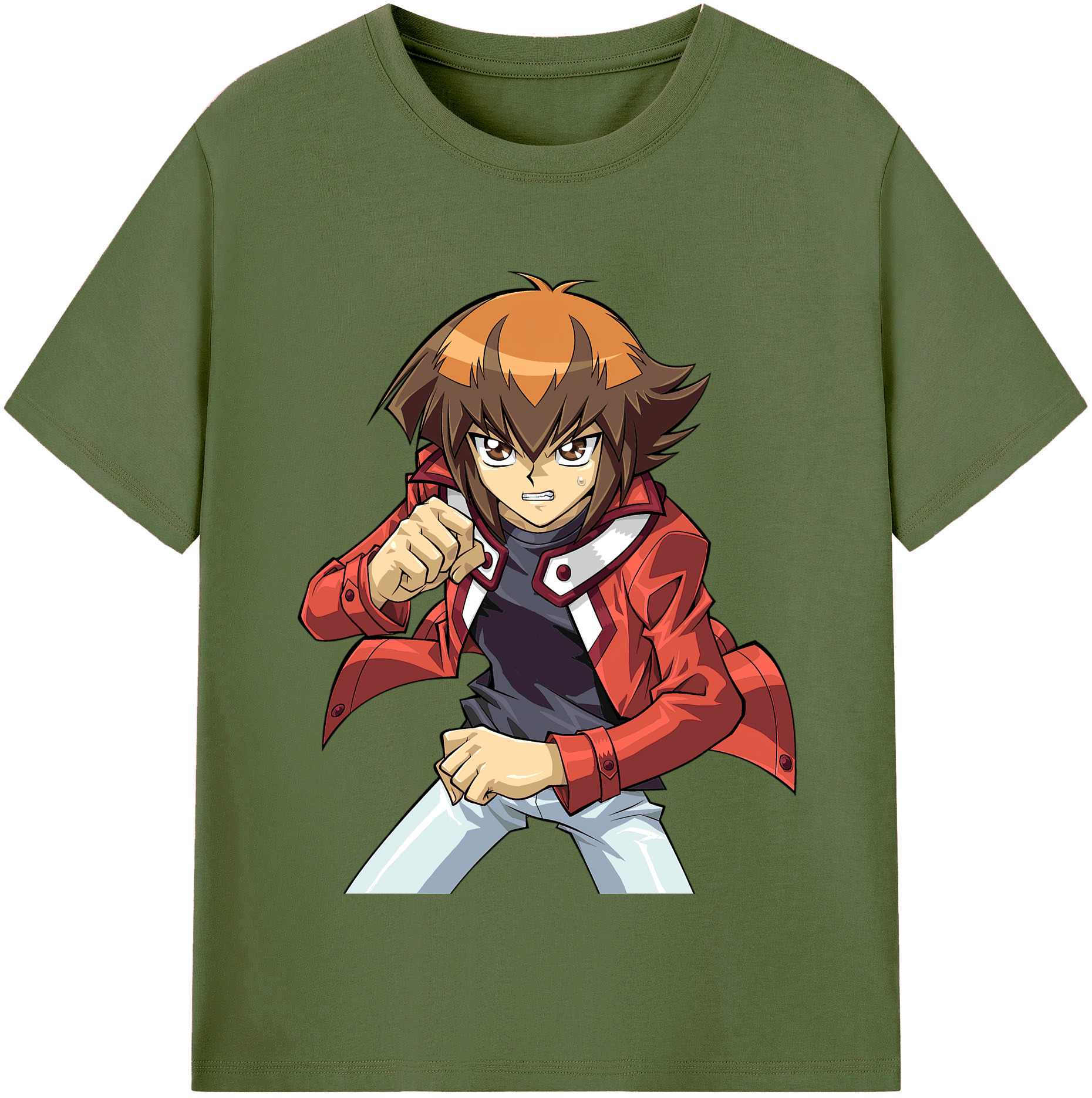 （画像用） 遊☆戯☆王 Yu-Gi-Oh! 綿100％半袖Tシャツ（フロントプリント）